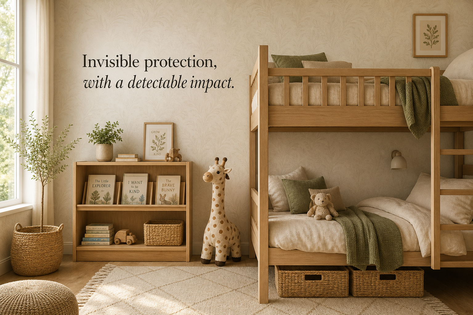 Invisible protection, with a detectable impact — WaveBlock SafeWall™ in a serene nursery